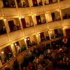 Teatro di Anghiari - La platea i palchi del teatro - Campagna Soci Teatro
