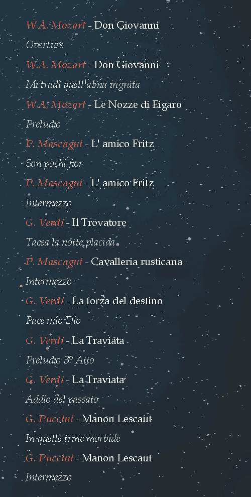 Programma Classica Valtiberina - 31 luglio 2022, Anghiari