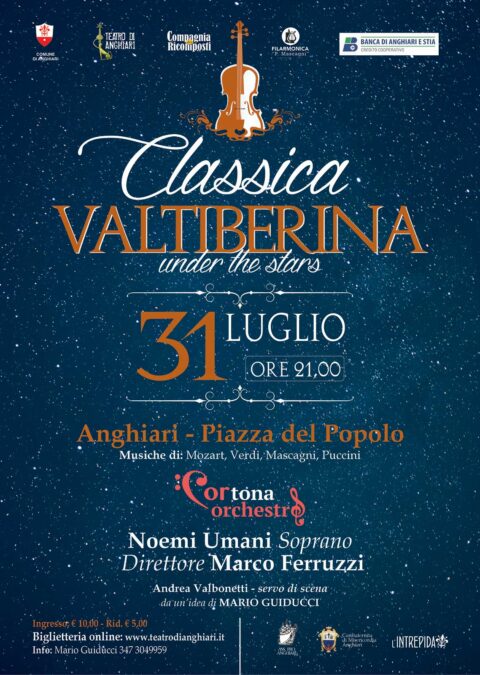 Locandina Classica Valtiberina - 31 luglio 2022, Anghiari