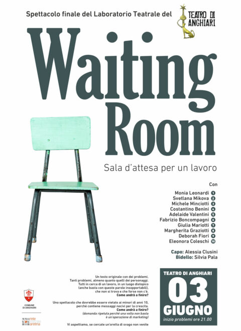 Waiting Room Spettacolo finale Laboratorio Teatrale Teatro di Anghiari