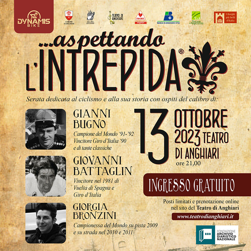 Aspettando L'Intrepida 2023 il 13 ottobre al Teatro di Anghiari