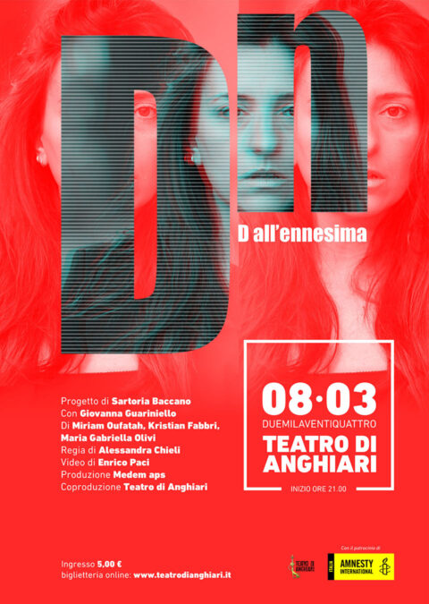 D all’ENNESIMA - locandina Teatro di Anghiari