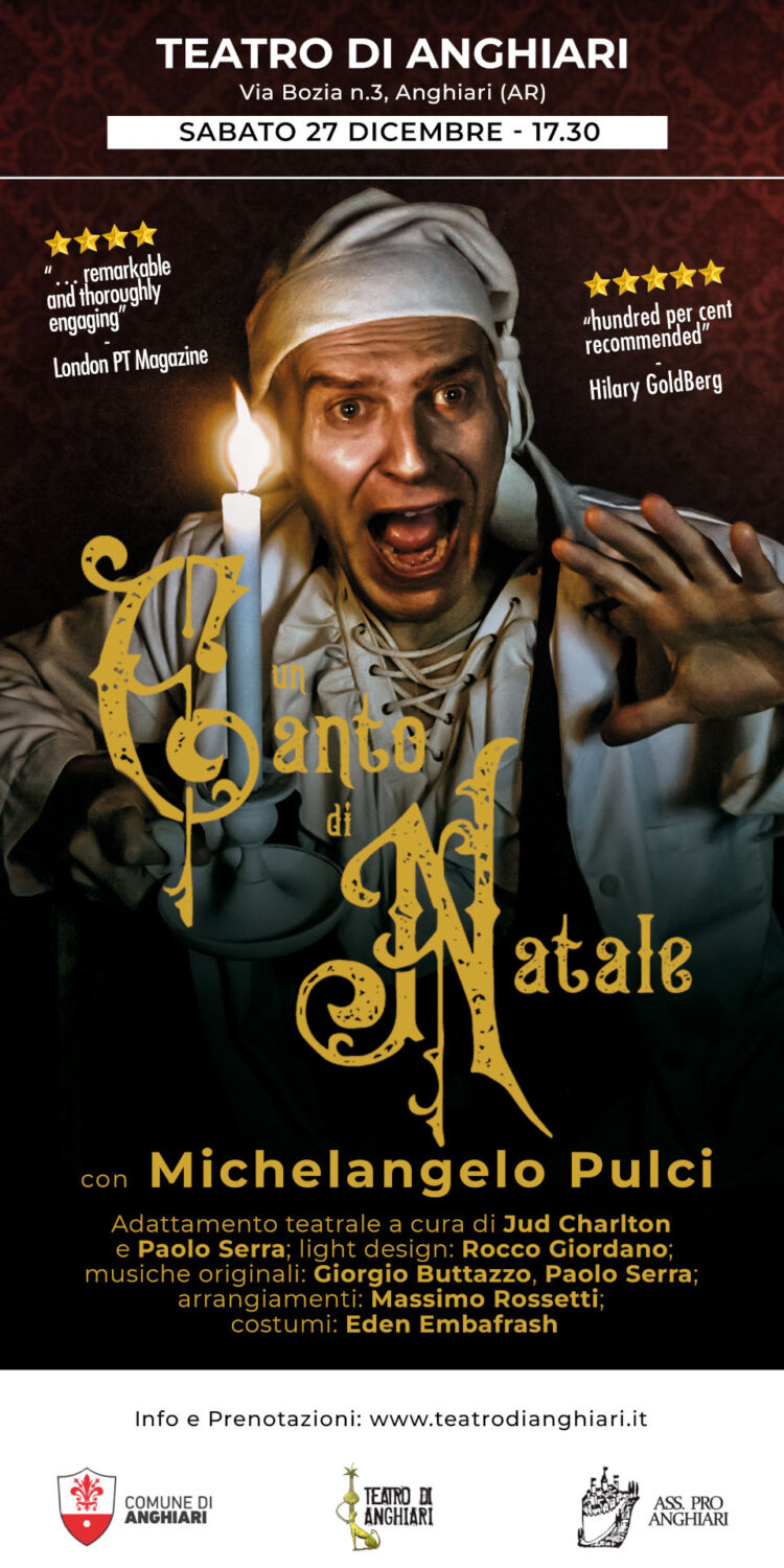 UN CANTO DI NATALE - Michelangelo Pulci al Teatro di Anghiari 27 dicembre 2025